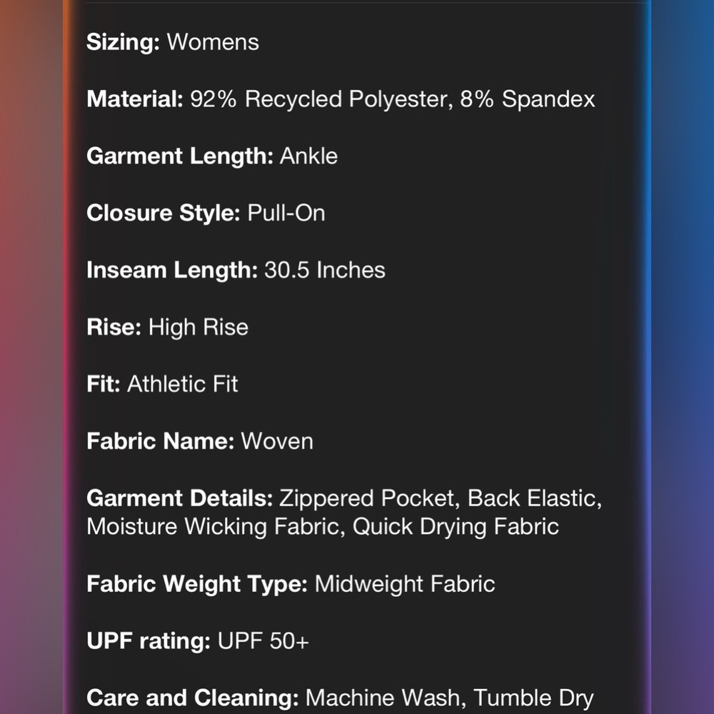 All In Motion Women's Woven High-Rise Trouser Pants - Picture 5 of 7